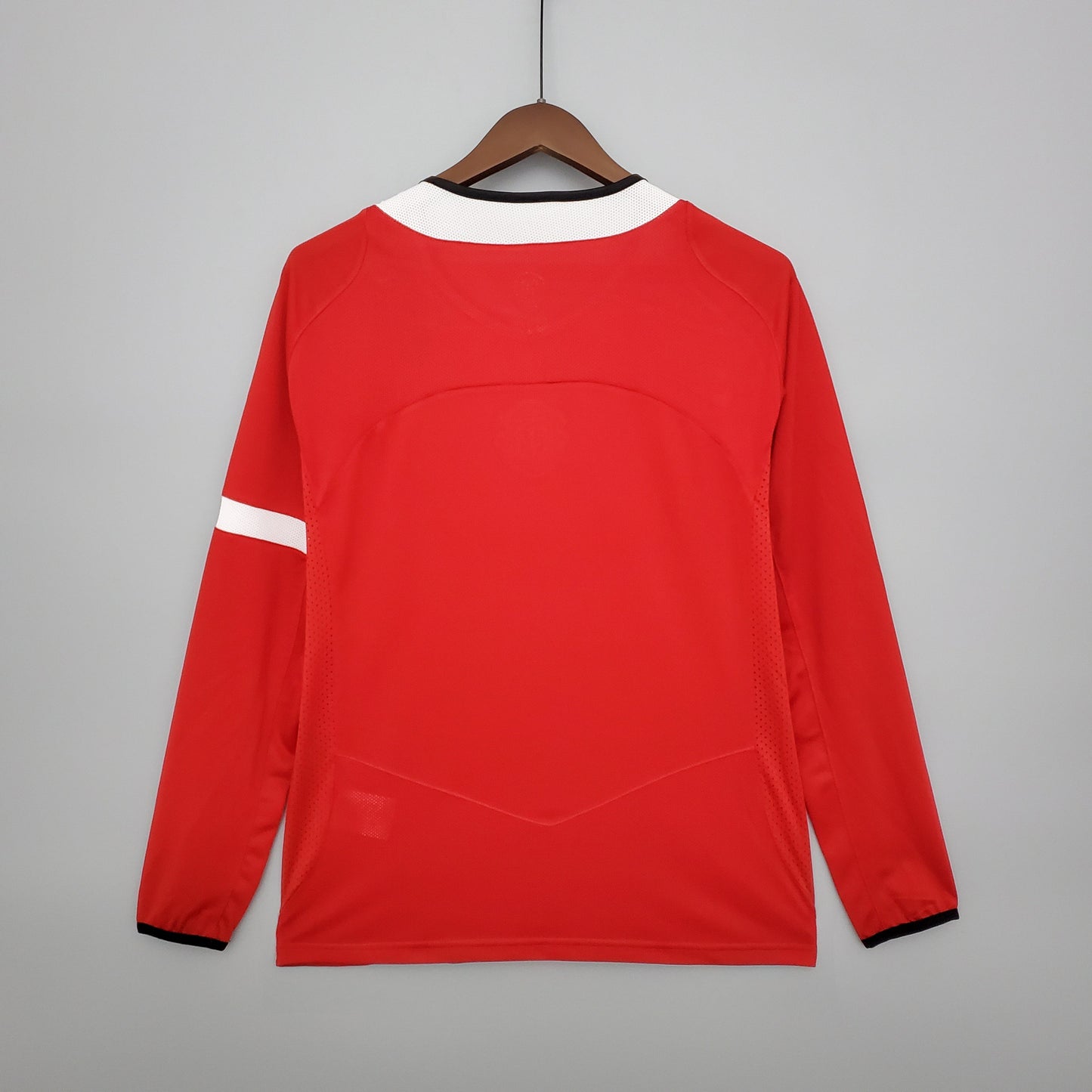 CAMISA RETRÔ MANCHESTER UNITED HOME MANGA LONGA 04/05