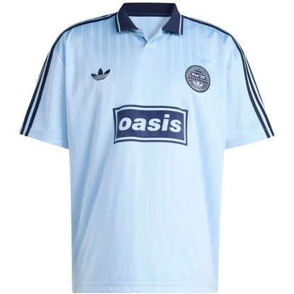 Camisa Polo Tour Oásis x Adidas Azul