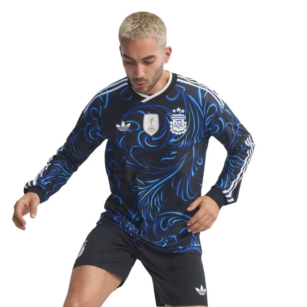 Camisa Masculina Argentina II 26 Manga Longa Authentic