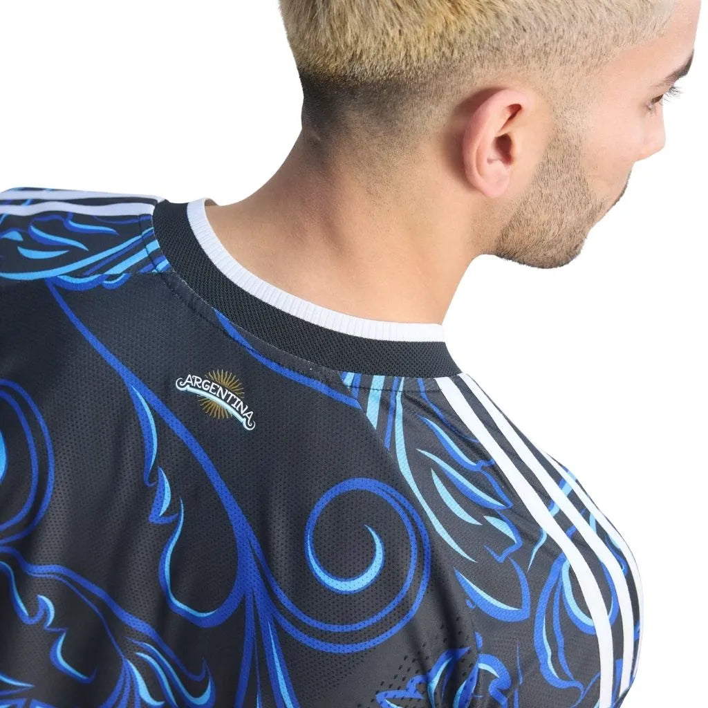 Camisa Masculina Argentina II 26 Manga Longa Authentic