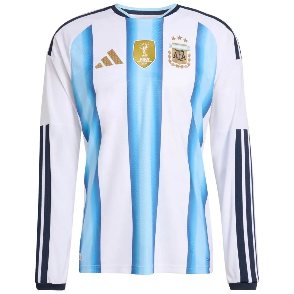 Camisa Masculina Argentina I 26 Manga Longa Authentic