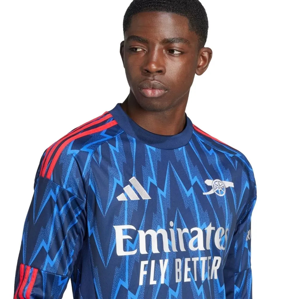 Camisa Masculina Arsenal Away 2025/26 Manga Longa
