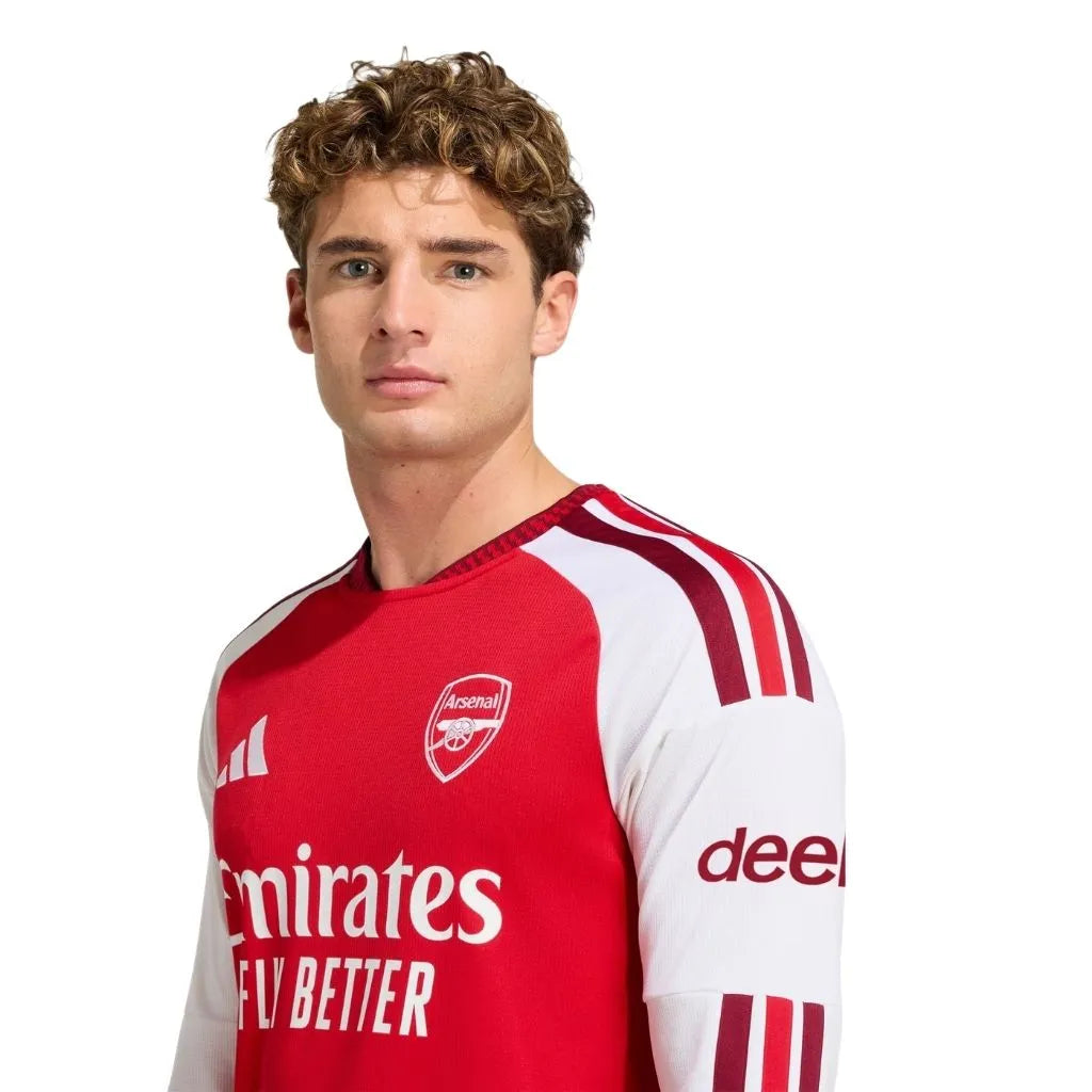 Camisa Masculina Arsenal Home 2026/27 Manga Longa