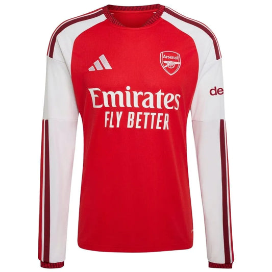 Camisa Masculina Arsenal Home 2026/27 Manga Longa