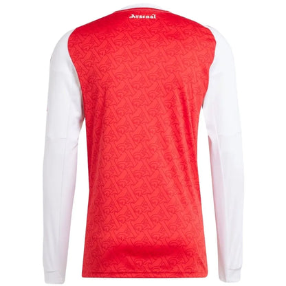 Camisa Masculina Arsenal Home 2025/26 Manga Longa