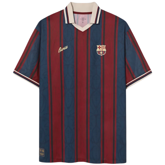 CAMISA MASCULINA BARCELONA 125 ANOS