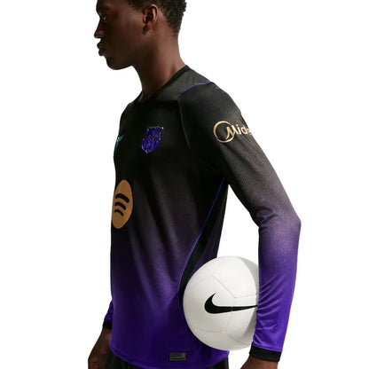 Camisa Masculina Barcelona Away 2026/27 Manga Longa