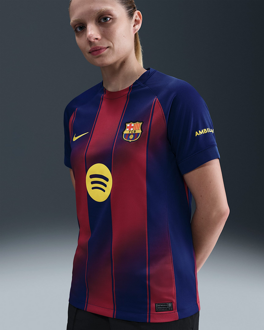 CAMISA FEMININA BARCELONA TITULAR 2025/26