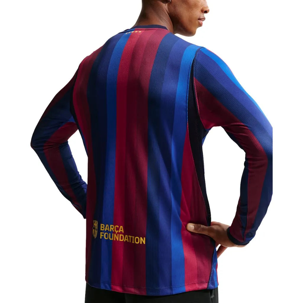 Camisa Masculina Barcelona Home 2026/27 Manga Longa