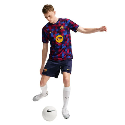 Camisa Masculina Barcelona Pré Jogo 2026/27
