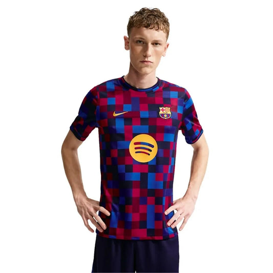 Camisa Masculina Barcelona Pré Jogo 2026/27