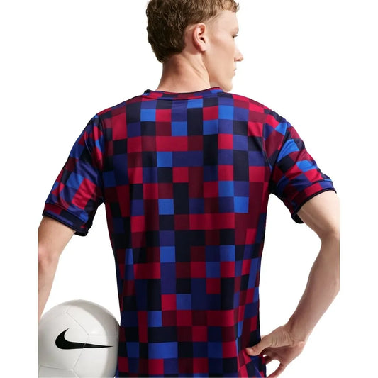 Camisa Masculina Barcelona Pré Jogo 2026/27
