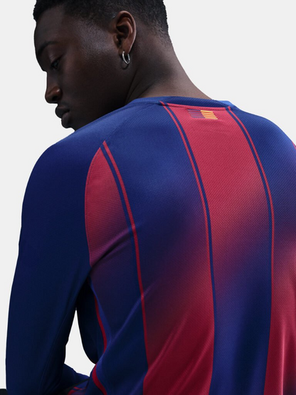 Camisa Masculina Barcelona I 2025/26 Manga Longa