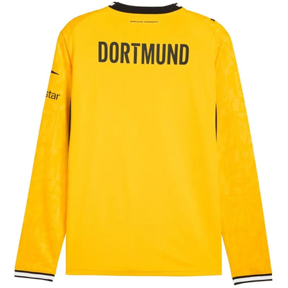 Camisa Masculina Borussia Dortmund Home 2026/27 Manga Longa