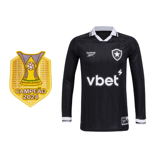 Camisa Masculina Botafogo II 2025/26 Manga Longa