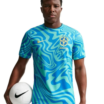 Camisa Masculina Brasil Pré Jogo 2026
