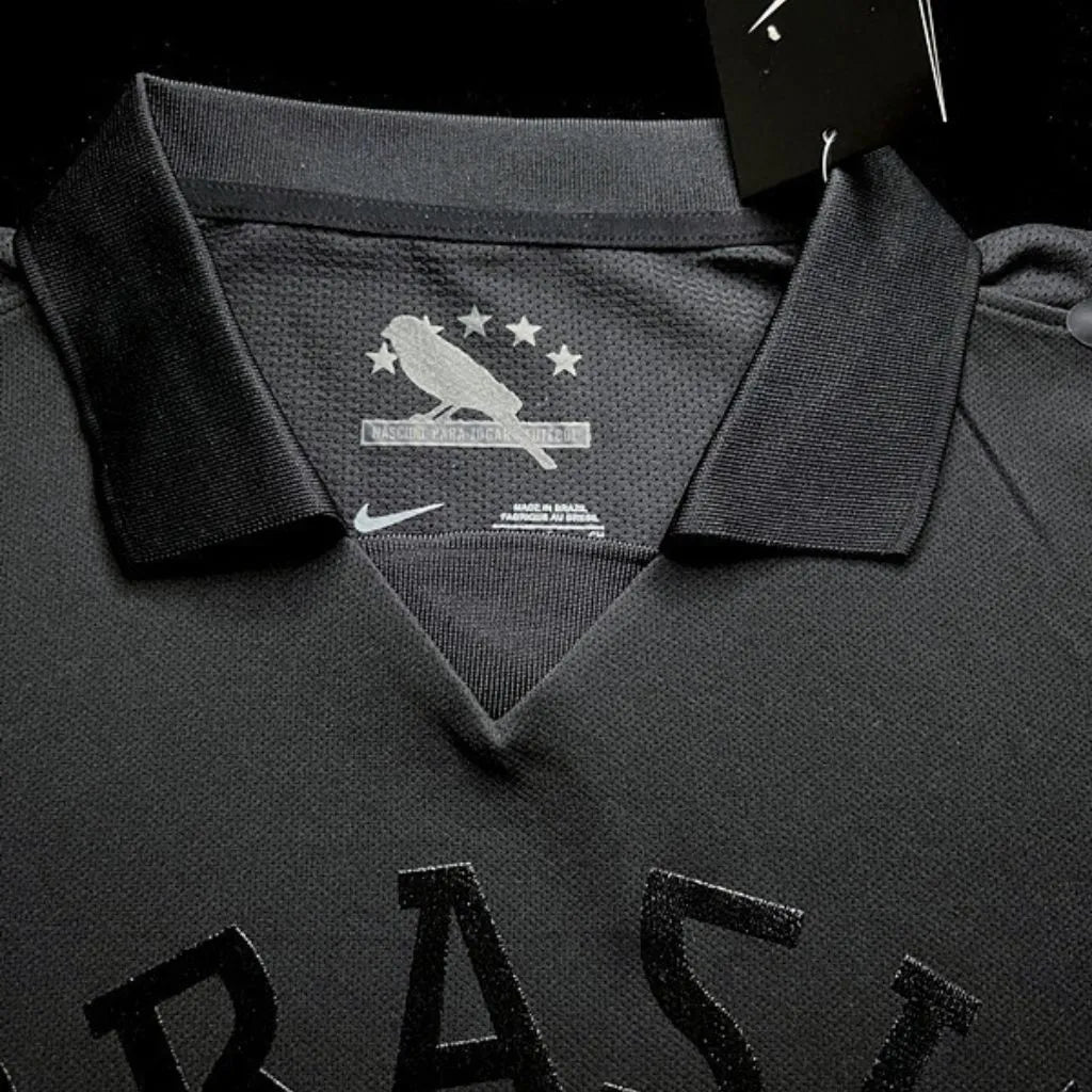 Camisa Retrô Brasil All Black 2013/2014