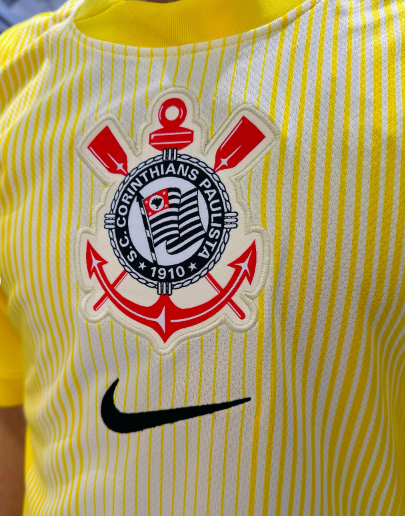 Camisa Masculina Corinthians Goleiro 2025/26