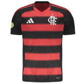 Camisa Masculina Flamengo I 2025/26 Patch Mundial