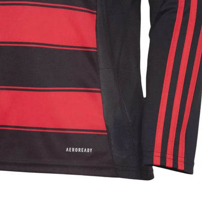 Camisa Masculina Flamengo I 2025/26 Manga Longa