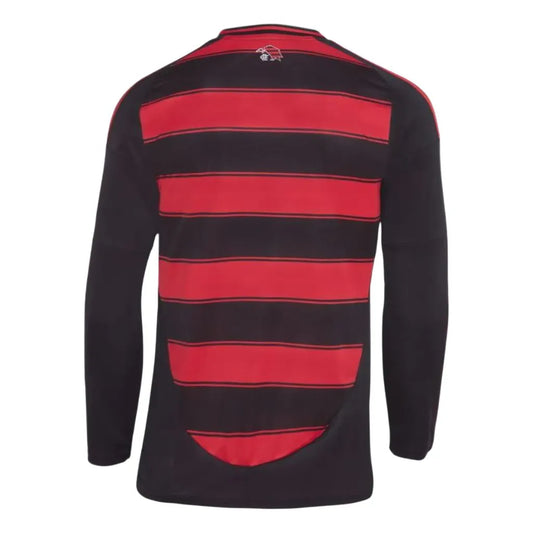 Camisa Masculina Flamengo I 2025/26 Manga Longa
