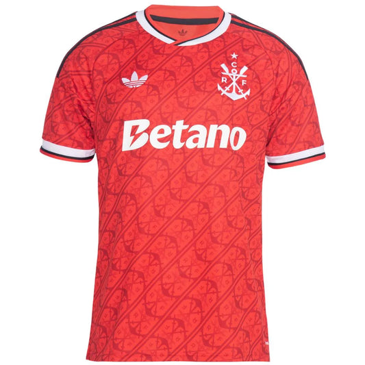 Camisa Masculina Flamengo Third 2026/27 Adidas vista frontal.
