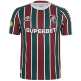 Camisa Masculina Fluminense I 2025/26 Patch Super Mundial