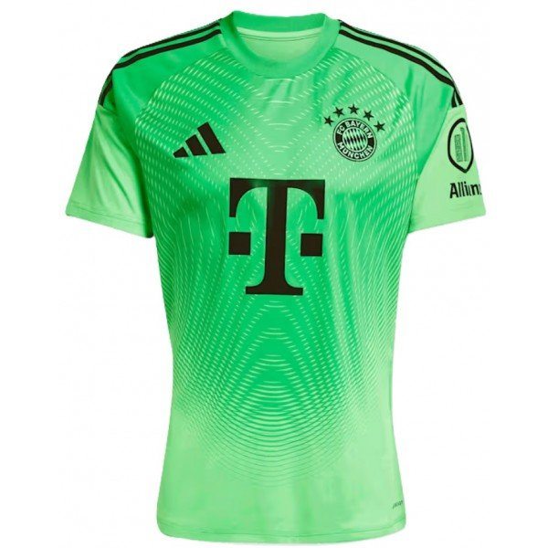 Camisa Goleiro Bayern de Munique 2025/26 Verde Torcedor Masculina