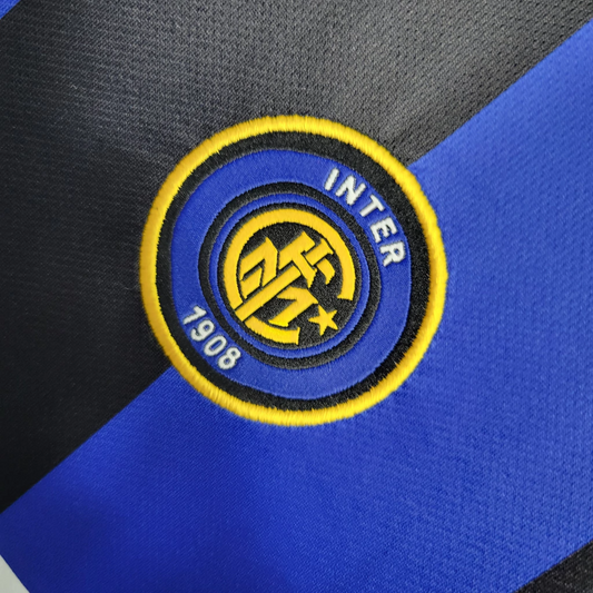 Camisa Retrô Inter de Milão 1999/00 Home azul/preta