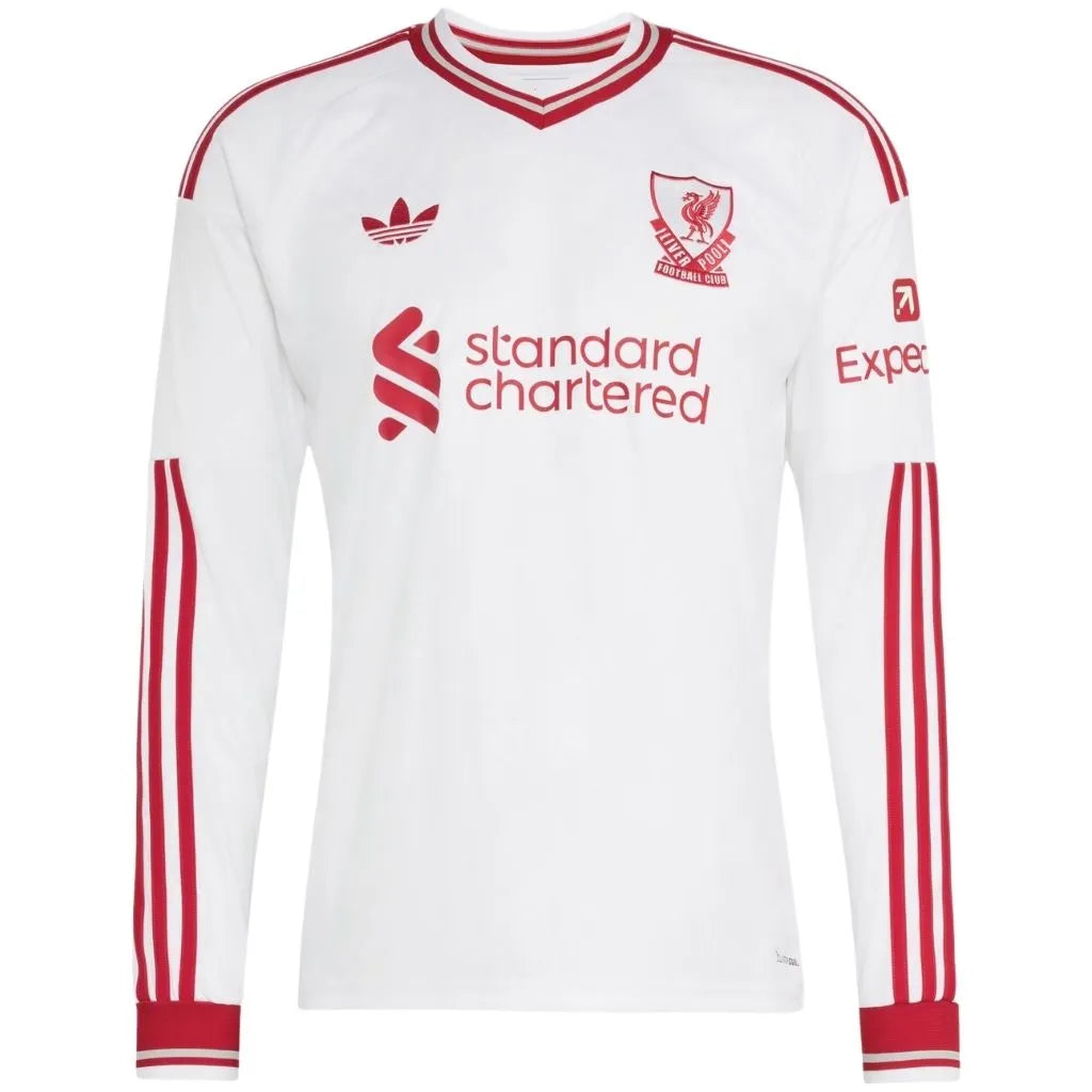 Camisa Masculina Liverpool Away 2026/27 Manga Longa