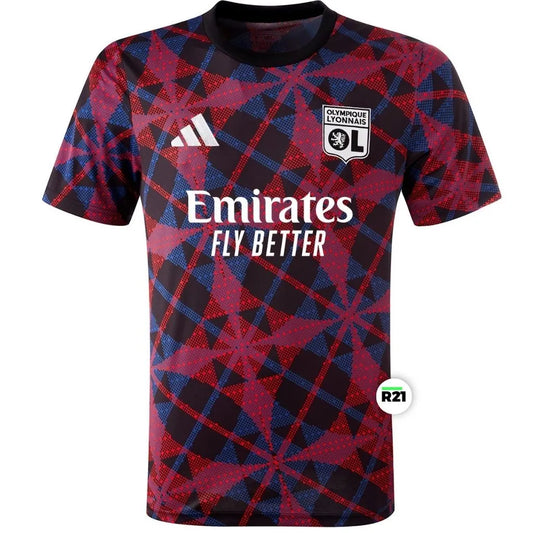 Camisa Masculina Lyon Pré Jogo 2025/26