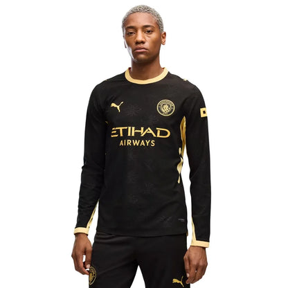 Camisa Masculina Manchester City Away 2026/27 Manga Longa