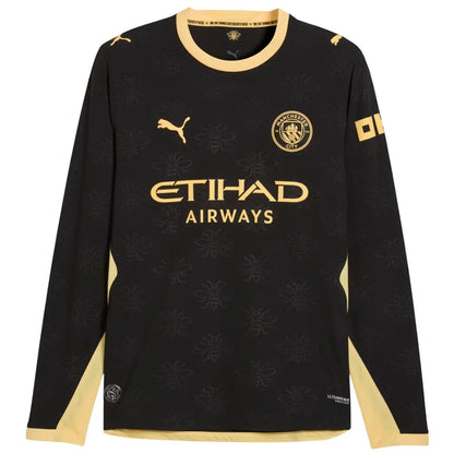 Camisa Masculina Manchester City Away 2026/27 Manga Longa