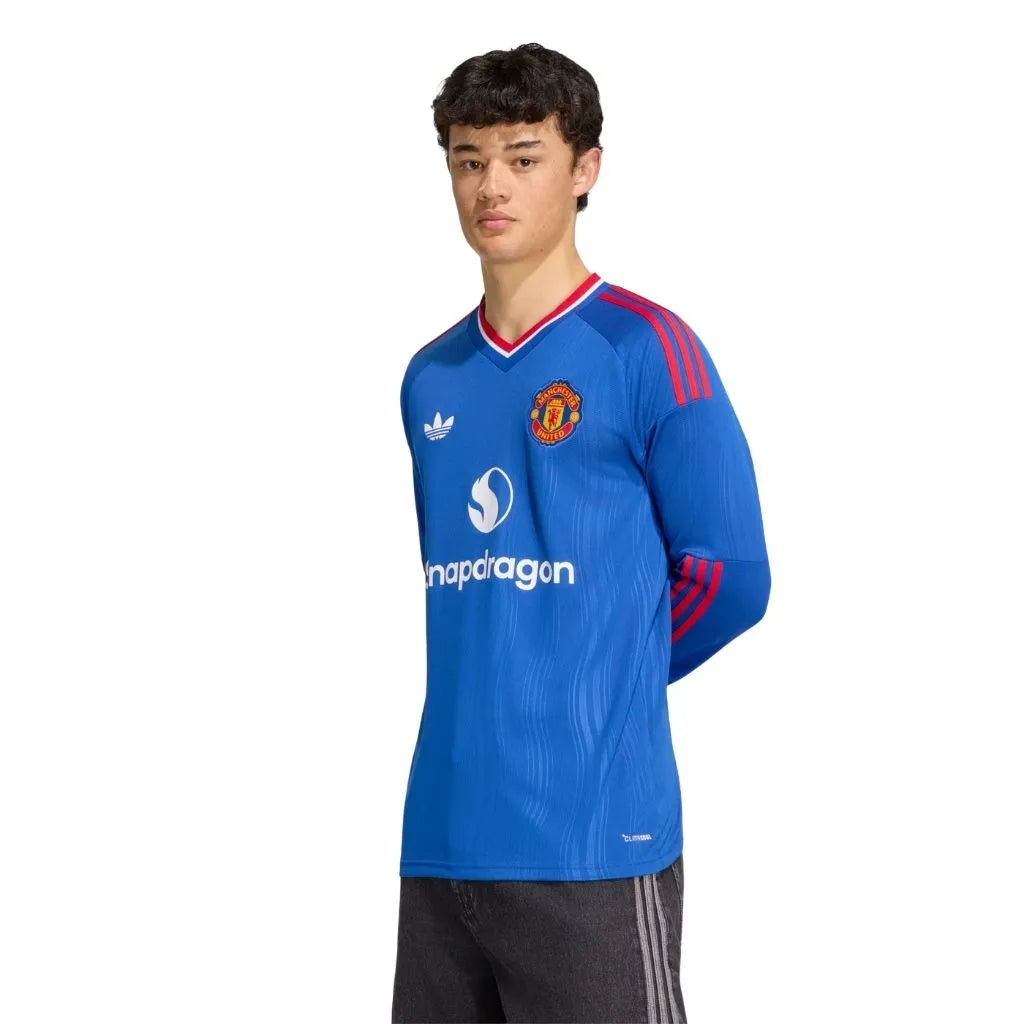 Camisa Masculina Manchester United Away 2026/27 Manga Longa