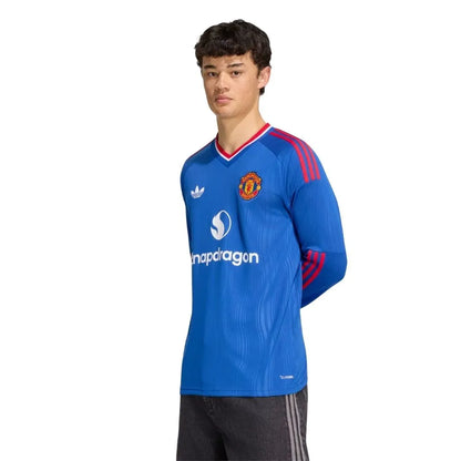 Camisa Masculina Manchester United Away 2026/27 Manga Longa