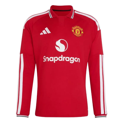 Camisa Masculina Manchester United Home 2026/27 Manga Longa