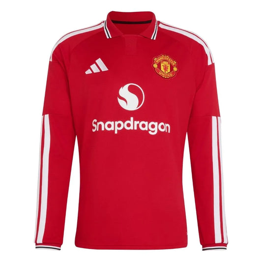 Camisa Masculina Manchester United Home 2026/27 Manga Longa
