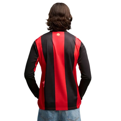Camisa Masculina Milan Home 2026/27 Manga Longa