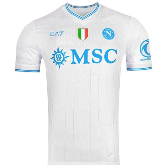 Camisa Masculina Napoli Away 2025/26 UCL Authentic