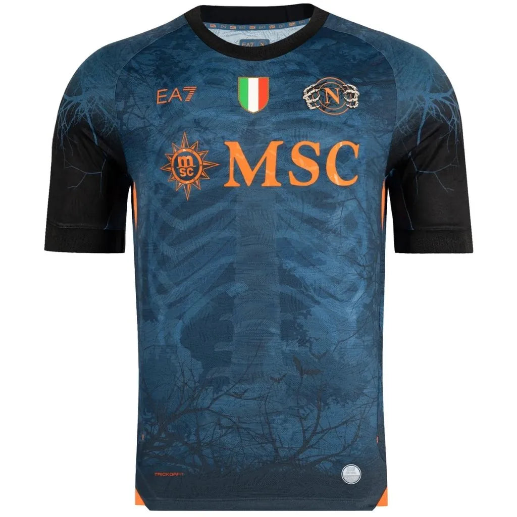 Camisa Masculina Napoli Halloween 25 Authentic
