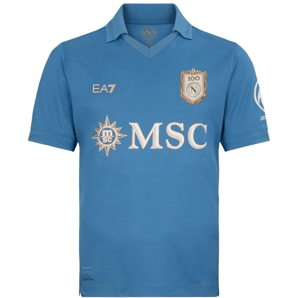 Camisa Masculina Napoli Home 2026/27 Authentic