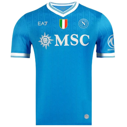 Camisa Masculina Napoli Home 2025/26 Authentic