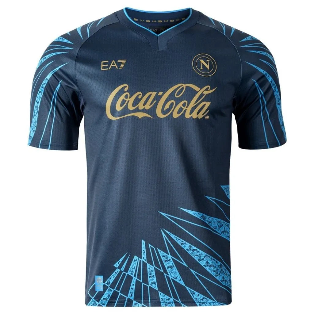 Camisa Masculina Napoli Pré Jogo II 2025/26