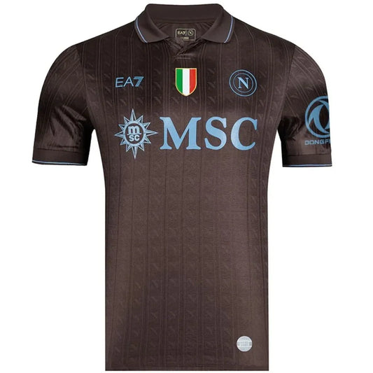 Camisa Masculina Napoli Third 2025/26 Authentic