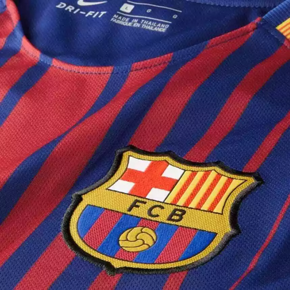 CAMISA RETRÔ BARCELONA 2017/18 GRENÁ MASCULINA + CHAVEIRO ESPECIAL DE BRINDE