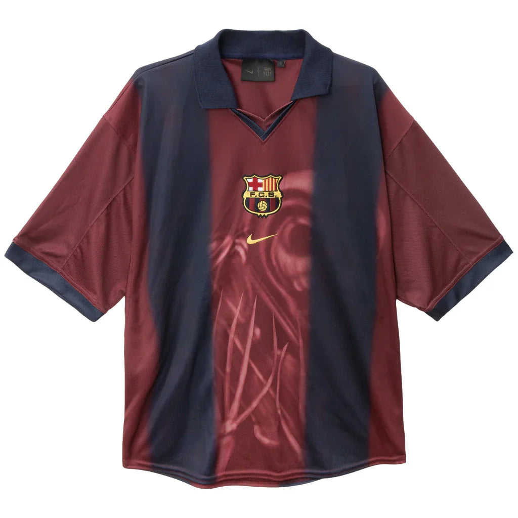 Camisa Barcelona x Travis Scott Skeleton