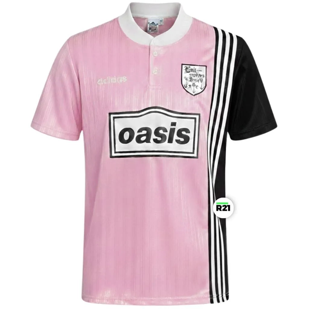 Camiseta Retro Tour Oásis x Adidas Rosa