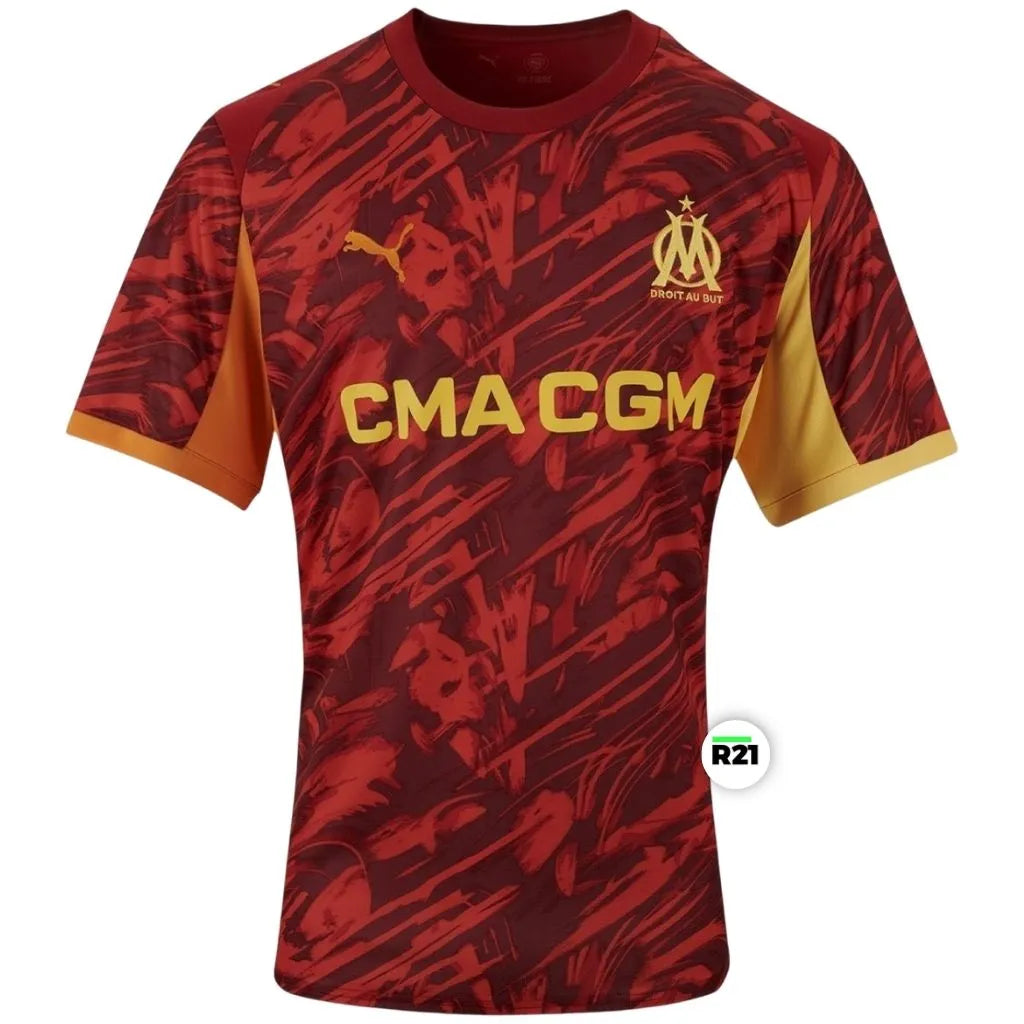 Camisa Masculina Olympique de Marseille Goleiro I 2025/26