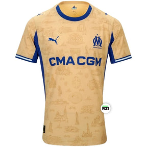 Camisa Masculina Olympique de Marseille IV 2025/26