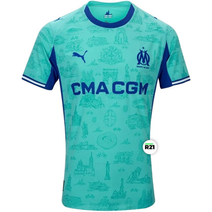 Camisa Masculina Olympique de Marseille Goleiro III 2025/26
